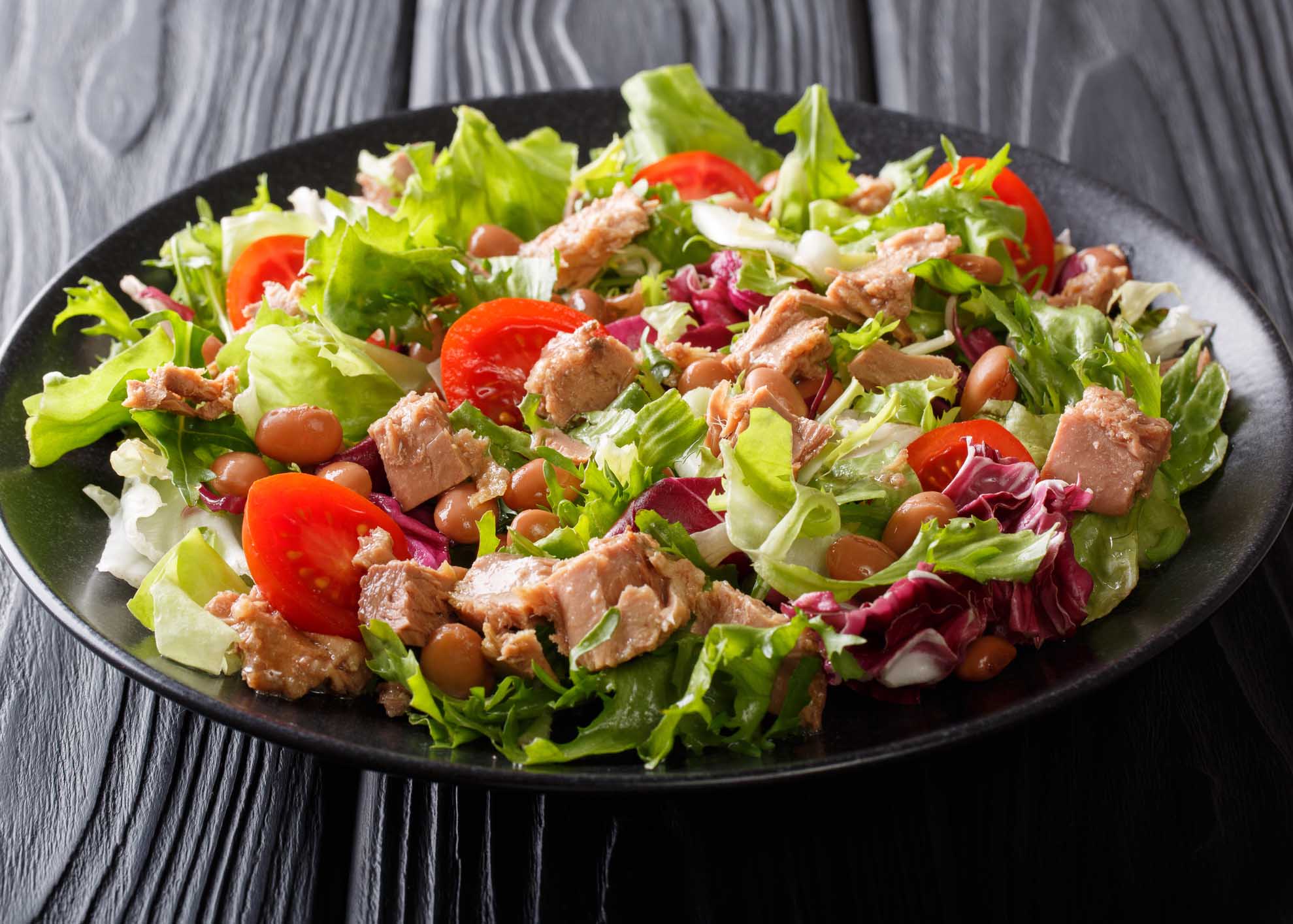 salada de atum